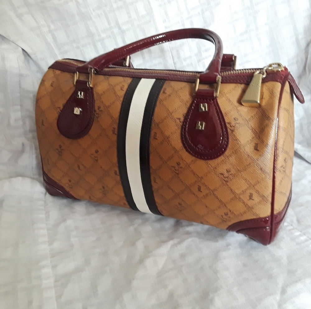 L.A.M.B lipstick satchel
